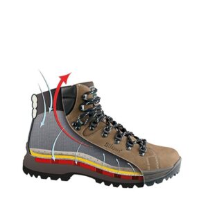 Grisport Ορειβατικό Μποτάκι Αδιάβροχο Spo-Tex Foca Nabuk Καφέ – 13705-N65t - Image 5